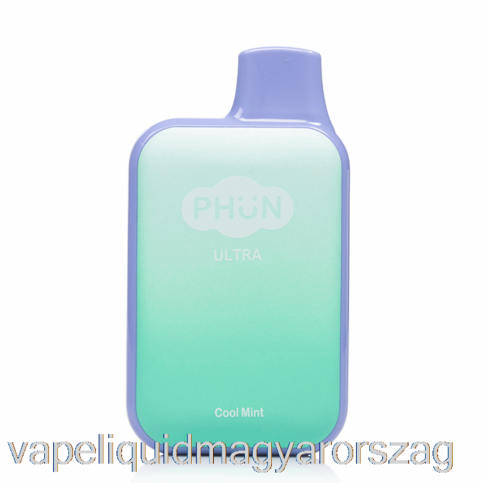 Phun Ultra 6000 Eldobható Hideg Menta Vape E Cigi